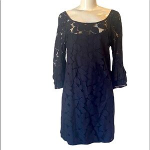Black lace dress size 6 great condition